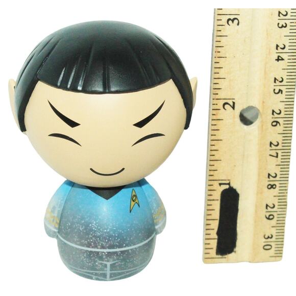 Star Trek Spock 2.75" Vinyl Toy Figure Beam Up #229 - Gamestop Funko Dorbz 2016 - Picture 2 of 12